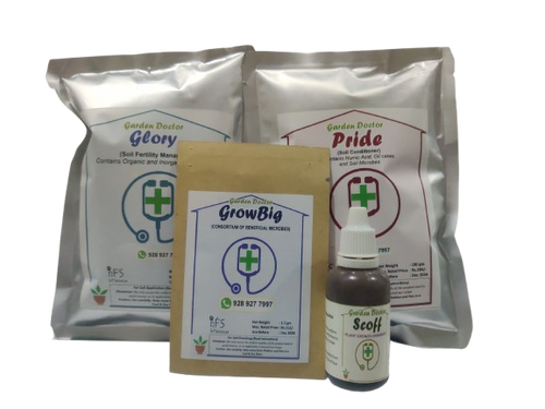 1. Fast Growth and Healthy Plants - GLORY, PRIDE, GrowBig & SCOFF