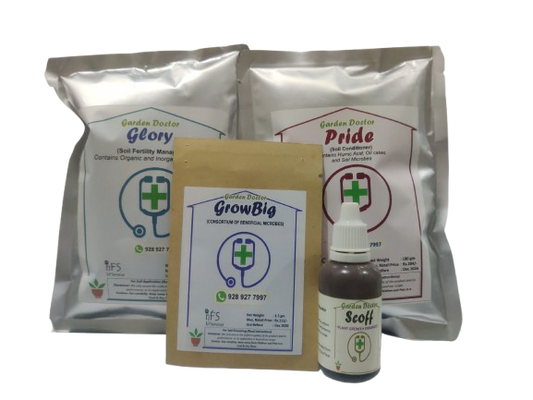 1. Fast Growth and Healthy Plants - GLORY, PRIDE, GrowBig & SCOFF