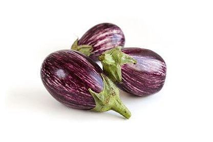 100+ Hybrid Brinjal Seeds (B-Dhanasiri) 86% Germination Rate